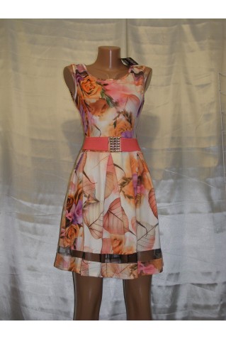 Оригинальный сарафан из микромасла Fashion 2042